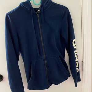 Adidas zip up hoodie